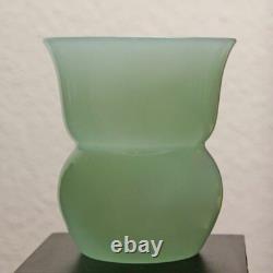 Signed Murano Glass Cenedese Art Glass Alexandrite Freeform Vase