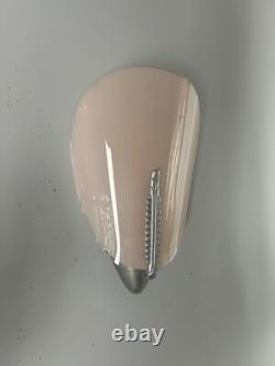Single Art Deco Pink Glass Wall Light (SA1109343)