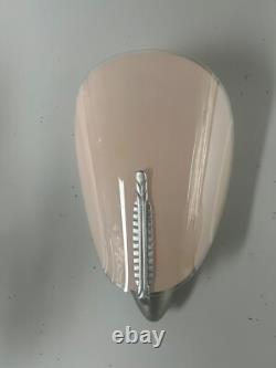 Single Art Deco Pink Glass Wall Light (SA1109343)