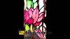 Stained Glass Pink Water Lily Glass Wall Art