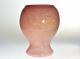 Steuben Glass 1920's Cluthra Pink Mushroom Vase #794