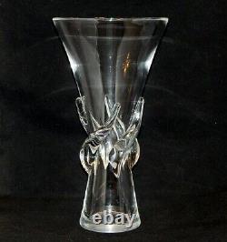 Steuben Glass Large Rose Vase