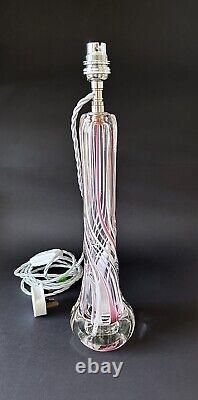 Strathearn Art Glass Lamp Base Vintage