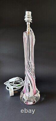 Strathearn Art Glass Lamp Base Vintage