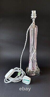 Strathearn Art Glass Lamp Base Vintage