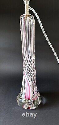 Strathearn Art Glass Lamp Base Vintage