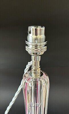 Strathearn Art Glass Lamp Base Vintage