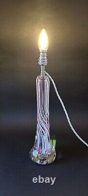 Strathearn Art Glass Lamp Base Vintage