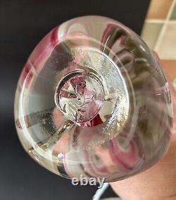 Strathearn Art Glass Lamp Base Vintage