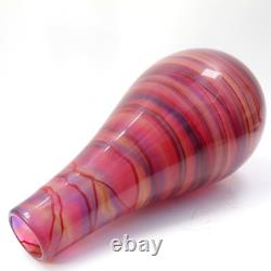 Stuart Fletcher Art Glass Vase Top Glass MCM H26cm 20th Century