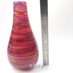 Stuart Fletcher Art Glass Vase Top Glass MCM H26cm 20th Century