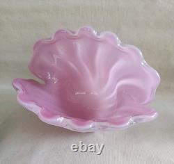 Stunning Murano Archimedes Seguso large Alabastro Clam Shell 1950/60 Vintage
