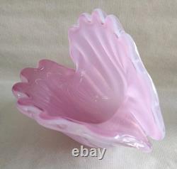 Stunning Murano Archimedes Seguso large Alabastro Clam Shell 1950/60 Vintage
