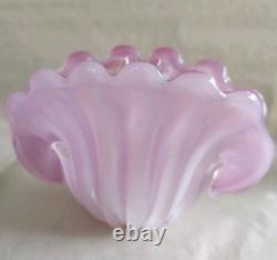 Stunning Murano Archimedes Seguso large Alabastro Clam Shell 1950/60 Vintage