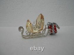 Swarovski Crystal Winter Sleigh with Gift 1096035 Boxed