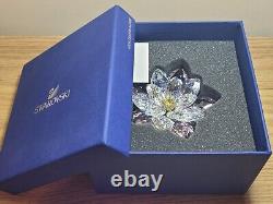 Swarovski Paradise Flowers Waterlily Rosaline 1141674 In Box Excellent