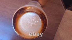Tall Hand Blown Art Glass Vase