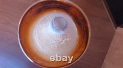 Tall Hand Blown Art Glass Vase