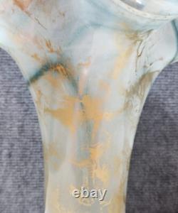 Tammaro Murano Style Pink And Blue Vase