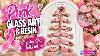 Transform Crushed Glass Into A Pink October Tree Diy Tutorial Artresin