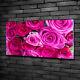 Tulup Acrylic Glass Print Wall Art Image 100x50cm A bouquet of pink roses