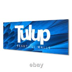 Tulup Acrylic Glass Print Wall Art Image 100x70cm Orchid and heart