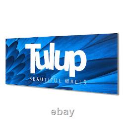 Tulup Acrylic Glass Print Wall Art Image 140x70cm Waves background