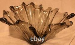 Used Art Glass Vases And Jug Milky And Honey Colored