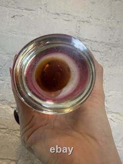 VTG 1950s 60s Josef Rozinek Czech Art Glass Vase