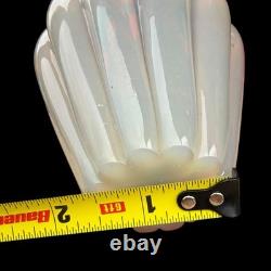 VTG Pink Opaline Archimede Seguso Murano Glass Vase Midcentury 1940s-60s