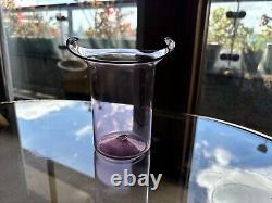 Venini 1989 genuine SIGNED vase, design by Tyra Lundgren, very good condition