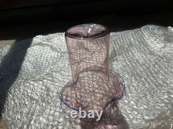 Venini 1989 genuine SIGNED vase, design by Tyra Lundgren, very good condition