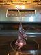 Viking Glass Long Tail Thistle Pink Bird 9 figurine Read Description