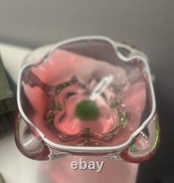Vintage 1960s Chribská Art Glass Bowl, Model 316/4/16 by Josef Hospodka