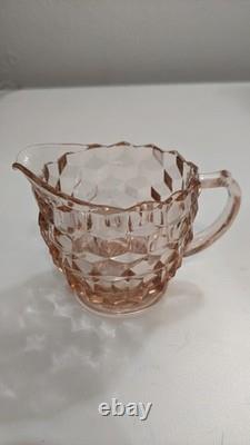 Vintage Antique art glass lot- Celeste Blue, Vaseline, pink/yellow Depression