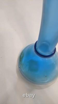 Vintage Antique art glass lot- Celeste Blue, Vaseline, pink/yellow Depression