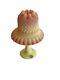 Vintage Fenton Burmese Hobnail 3 Piece Footed Fairy Lamp Light 95th Ann RARE