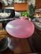 Vintage Kosta Boda Aphrodite Vase In Irridescent Pink Stripes By Bertil Vallien