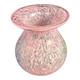 Vintage Kosta Boda Swedish Art Glass Pink Confetti Vase Signed Ulrica Vallien