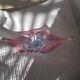 Vintage Large Murano Sommerso Pink Glass Lips Bowl Ex Large 49cm 19wide