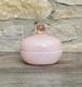 Vintage Large Opaline Pink Glass Lidded Powder Box Trinket Dish Art Deco Decor