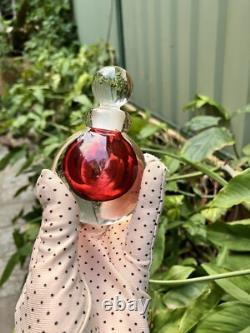 Vintage MURANO Perfume Bottle PINK Art Glass Italy Sommerso 2 Avail Att Onesto