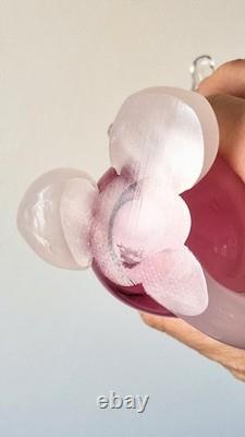 Vintage Murano Alabastro Pink Elephant Collectable Art Glass Mid-century Mcm