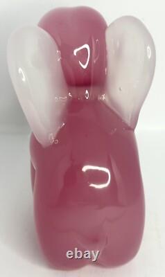 Vintage Murano Glass A Seguso Pink Elephant Excellent Rare