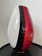Vintage Murano Glass Teardrop-shaped Vase tri colour rare