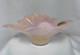 Vintage Murano Glassware Italian Pink Art Glass Flared Candy Bowl