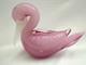 Vintage Murano Large Alabastro Glass Sea Bird Pelican Pink 2.084 Kilos