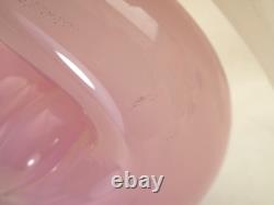 Vintage Murano Large Alabastro Glass Sea Bird Pelican Pink 2.084 Kilos