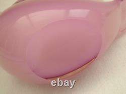 Vintage Murano Large Alabastro Glass Sea Bird Pelican Pink 2.084 Kilos