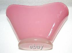 Vintage Murano Pink Alabastro Opalino Large Console Bowl MID Century Modern